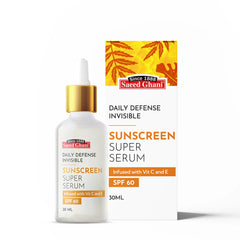 Daily Defense Invisible Sunscreen Super Serum SPF 60