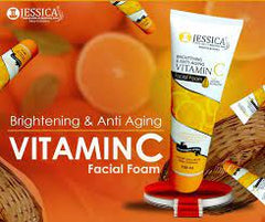 Jessica Brightening & Anti Aging Vitamin C Facial Foam – 125ml