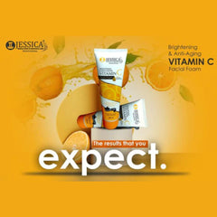 Jessica Brightening & Anti Aging Vitamin C Facial Foam – 125ml